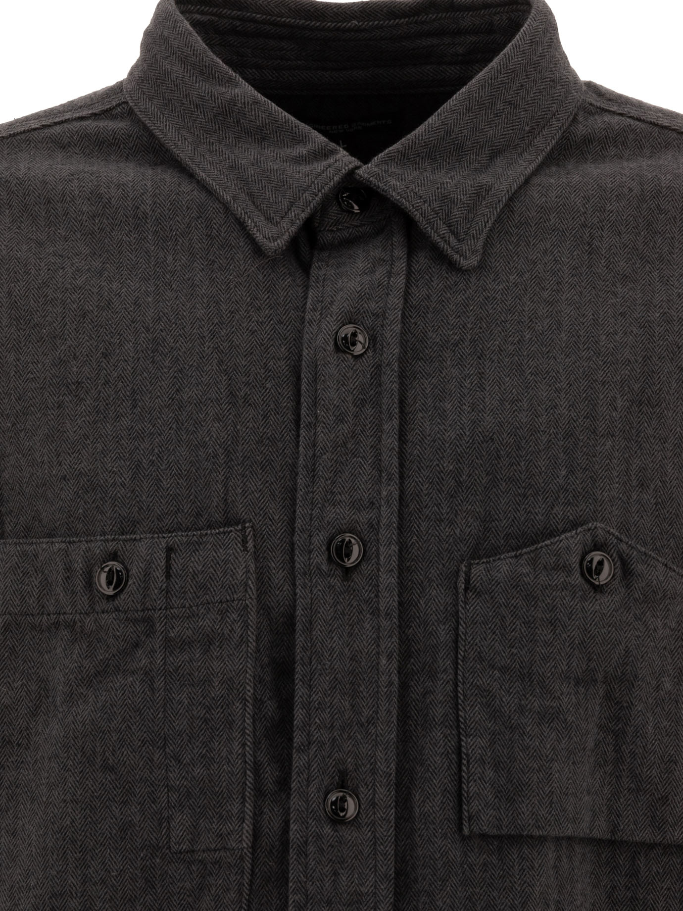 ENGINEERED GARMENTS Grey Work flannel shirt